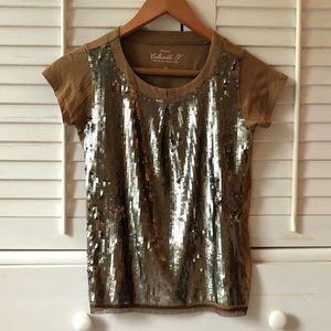 Sequined Dress Shirt